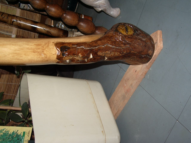 NOYER sculpture aligator