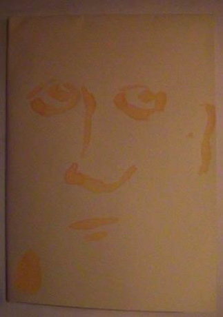 fait ac l'eau dans laquelle je rince mes pinceaux - ter