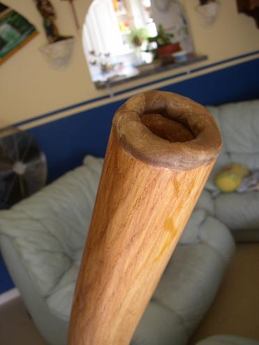 Embouchure avec la cire