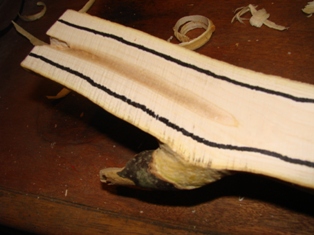 dessin de la forme intérieure