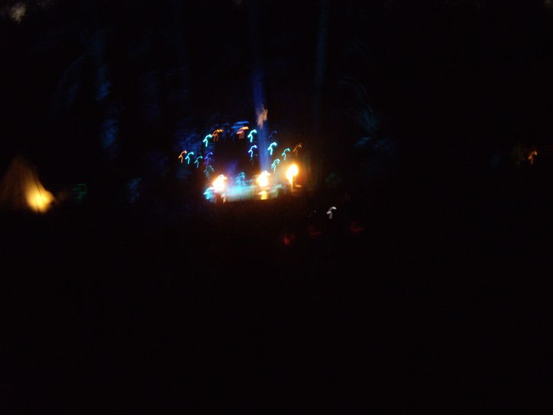 la même scene de nuit