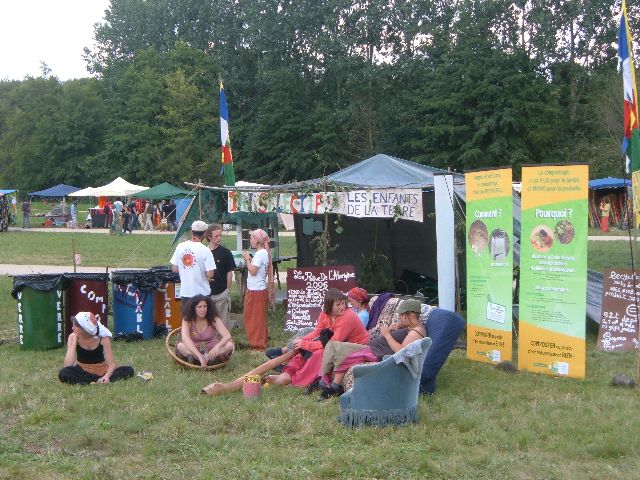 le coin repos des bénévoles